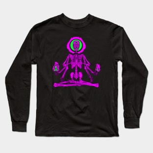 Yoga Skull Long Sleeve T-Shirt